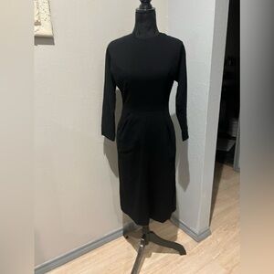 COPY - Vintage 1960’s late 1950’s wool wiggle dress
